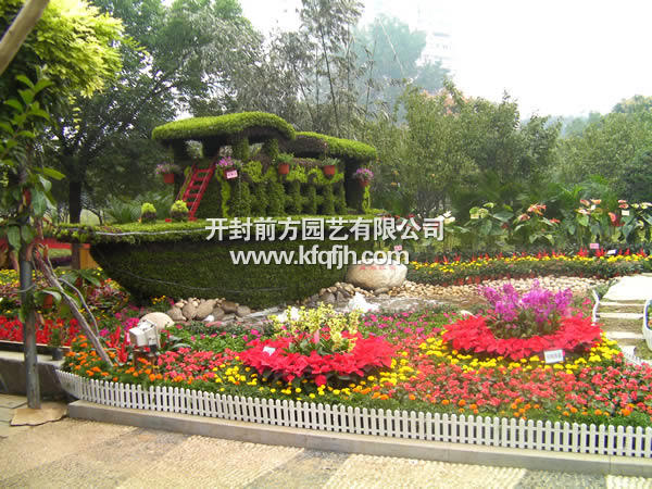 開(kāi)封前方園藝——五色草立體花壇廠家直銷(xiāo)